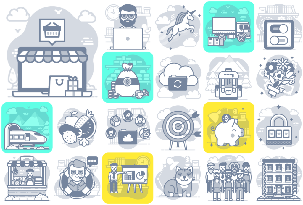 Scenarium Graphite icons